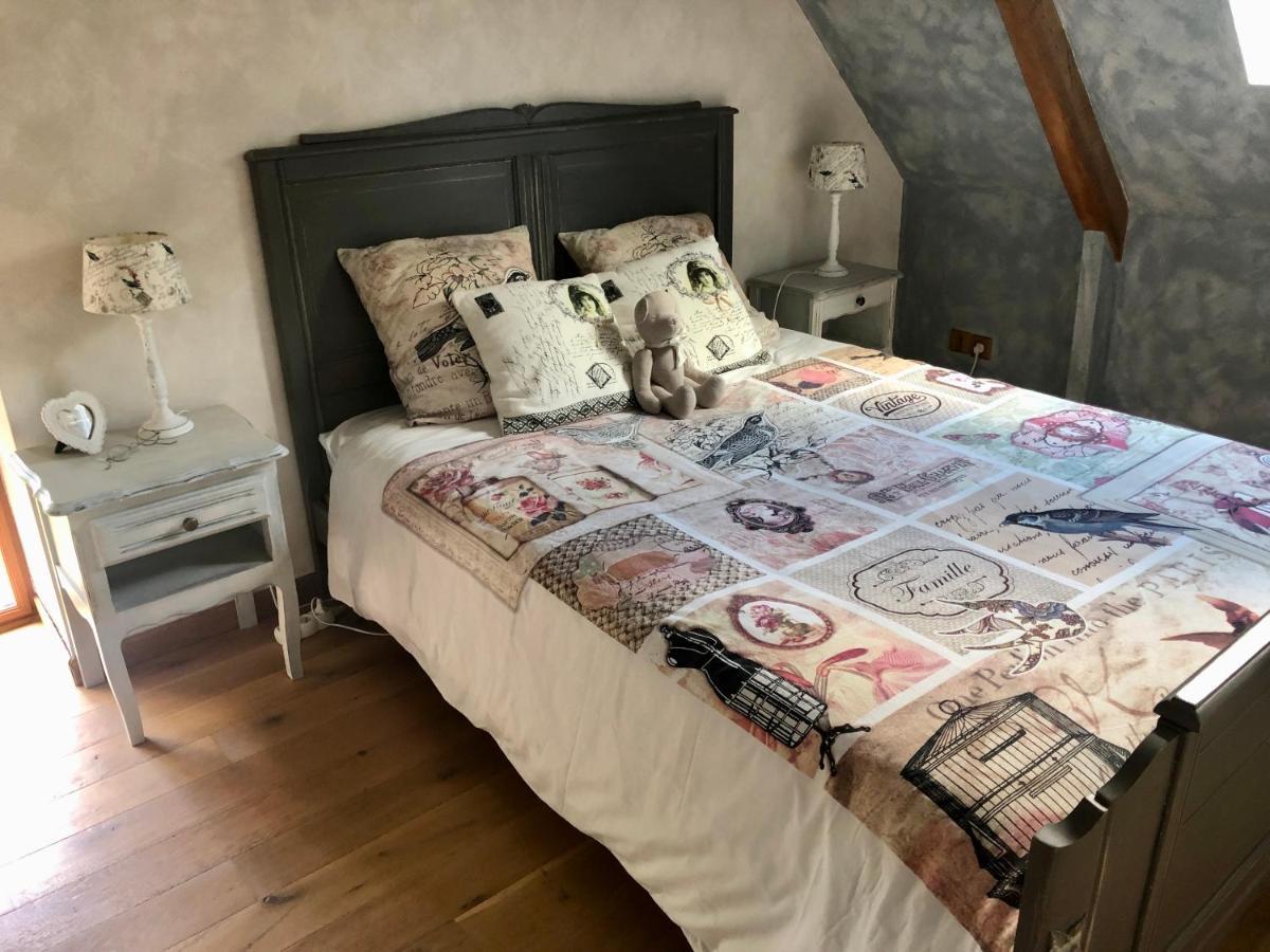 Chambre Double Avec Sdb Privee Au Milieu Des Champs Appartement Teloché Buitenkant foto
